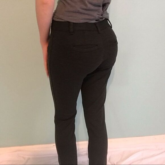 Gap Gray Dress Ankle Length Slack Pants size 0 - Picture 3 of 7